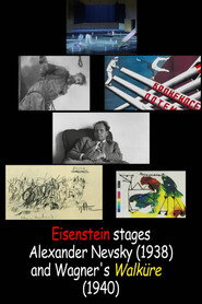 Sergej Eisenstein Stages Alexander Newski (1938) and Wagner‘s Walküre (1940) poster