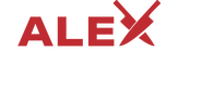 Logo of Alex vs America image size 2857x1245