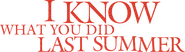 Logo of I Know What You Did Last Summer image size 4317x1212