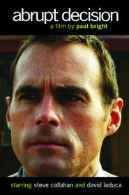 Abrupt Decision Poster