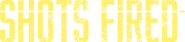 Logo of Shots Fired image size 2849x643