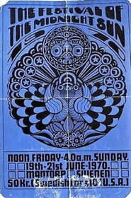 Festival of the Midnight Sun - Mantorp 1970 poster