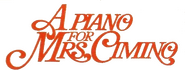 Logo of A Piano for Mrs. Cimino image size 810x305