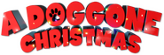 Logo of A Doggone Christmas image size 796x273