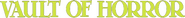 Logo of The Vault of Horror image size 790x77
