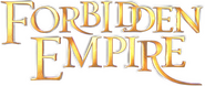 Logo of Forbidden Empire image size 3057x1282