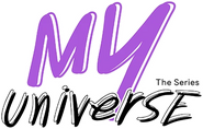 Logo of My Universe image size 418x267