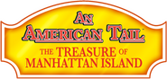 Logo of An American Tail: The Treasure of Manhattan Island image size 1134x540