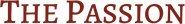 Logo of The Passion image size 3848x503