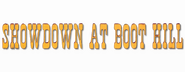 Logo of Showdown at Boot Hill image size 800x310