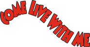 Logo of Come Live with Me image size 589x308