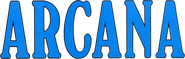 Logo of Arcana image size 643x204