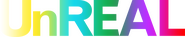 Logo of UnREAL image size 1775x358