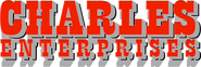 Logo of Charles Enterprises image size 1399x467