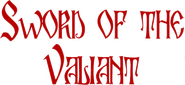 Logo of Sword of the Valiant: The Legend of Sir Gawain and the Green Knight image size 515x236