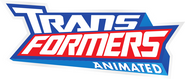 Logo of Transformers: Animated image size 1200x512