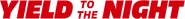 Logo of Yield to the Night image size 1274x128