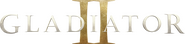Logo of Gladiator II image size 4283x1026