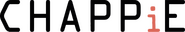 Logo of Chappie image size 1183x203