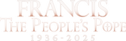 Logo of Francis: The People's Pope image size 4019x1300