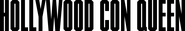 Logo of Hollywood Con Queen image size 5585x930
