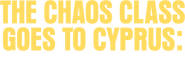 Logo of The Chaos Class Goes to Cyprus: Summer Games image size 1266x536