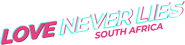 Logo of Love Never Lies: South Africa image size 845x204