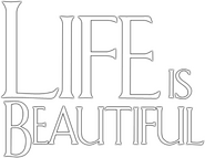 Logo of Life Is Beautiful image size 384x296