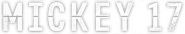 Logo of Mickey 17 image size 701x128