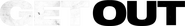 Logo of Get Out image size 1368x194