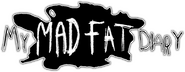Logo of My Mad Fat Diary image size 790x306