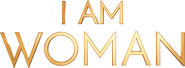 Logo of I Am Woman image size 3438x1271