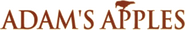 Logo of Adam's Apples image size 862x140