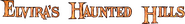 Logo of Elvira's Haunted Hills image size 2380x310