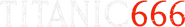 Logo of Titanic 666 image size 782x113