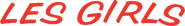 Logo of Les Girls image size 991x137