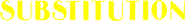 Logo of Substitution image size 1135x128
