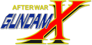 Logo of After War Gundam X image size 598x298