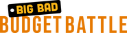 Logo of Big Bad Budget Battle image size 4199x1118