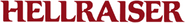 Logo of Hellraiser image size 1720x216