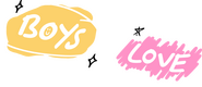 Logo of Boys in Love image size 2494x1075