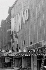 Rookgordijn boven Brussel