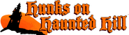 Logo of Hunks on Haunted Hill image size 369x100