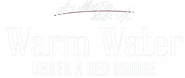 Logo of Warm Water Under a Red Bridge image size 3344x1415