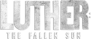 Logo of Luther: The Fallen Sun image size 672x291