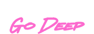 Logo of Chad and JT Go Deep image size 558x204
