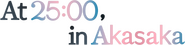 Logo of At 25:00, in Akasaka image size 782x189