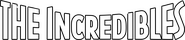 Logo of The Incredibles image size 1600x346