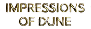 Logo of Impressions of Dune image size 877x282