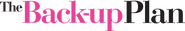 Logo of The Back-Up Plan image size 4303x726